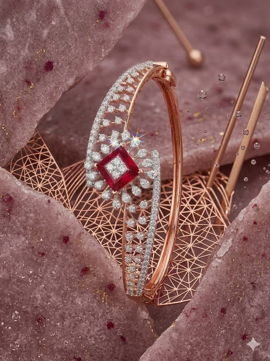 Rubina Radiance Diamond Bracelet