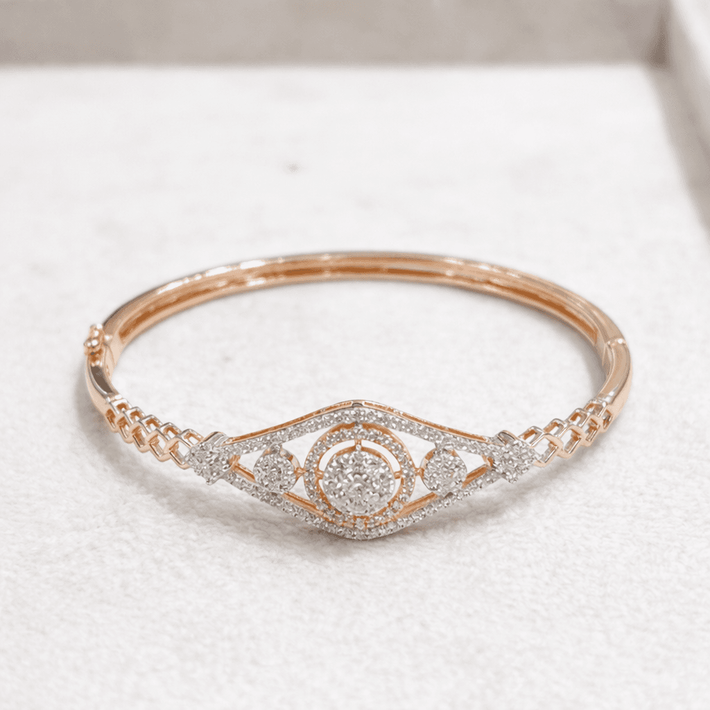 Celestial Halo Diamond Bracelet