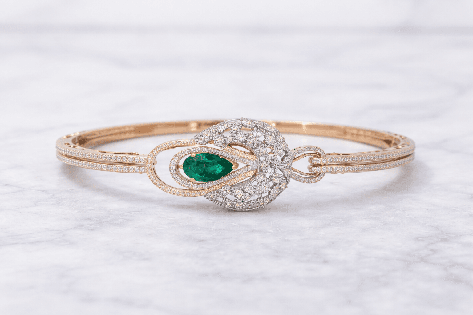 Emerald Royale Diamond Bracelet