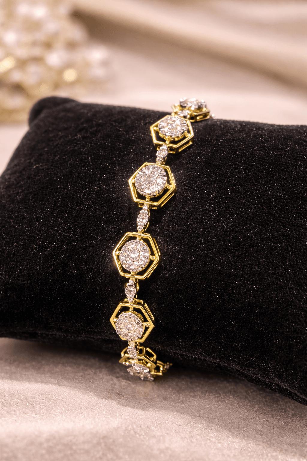 Hexora Diamond Bracelet