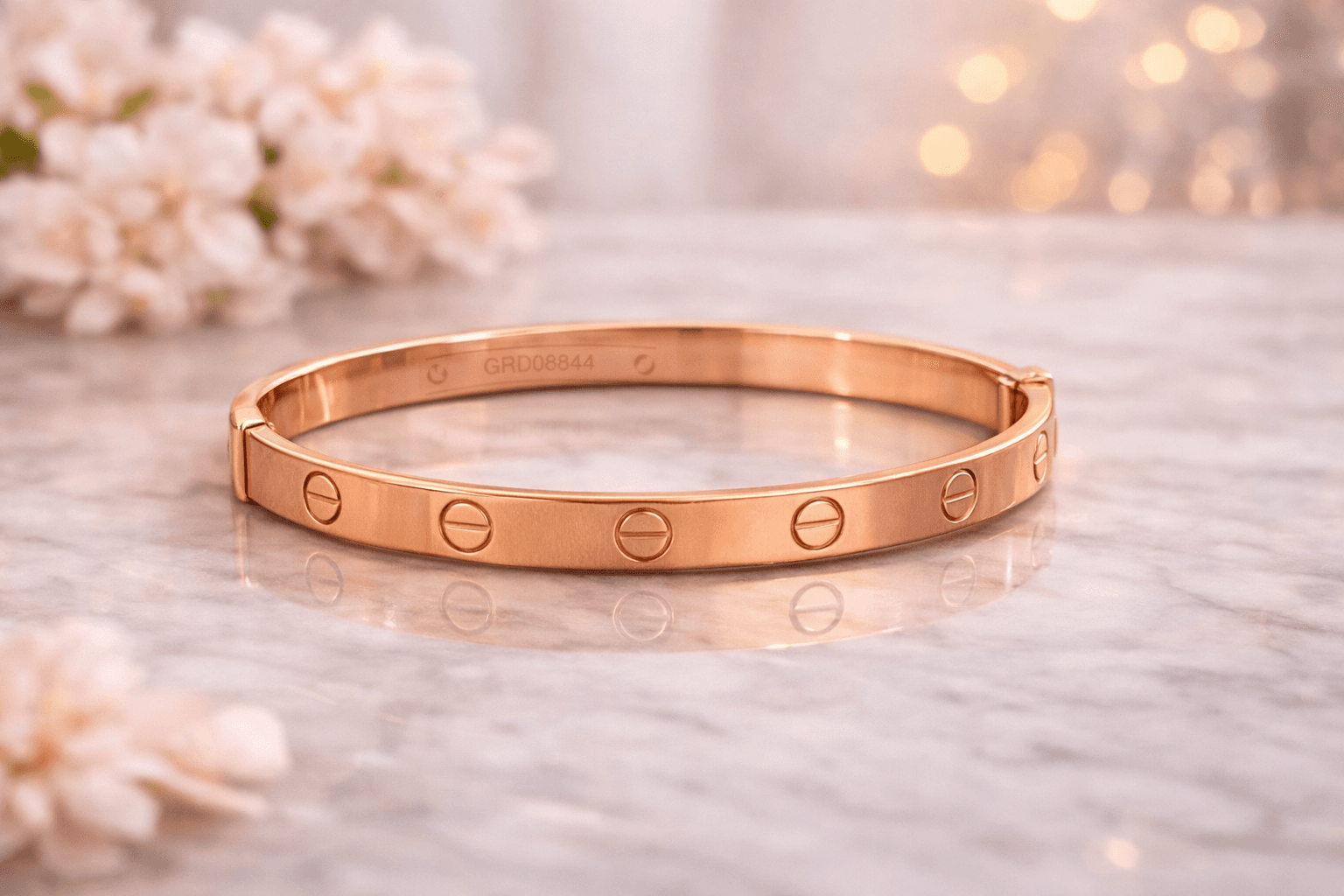 glided orbit rose gold