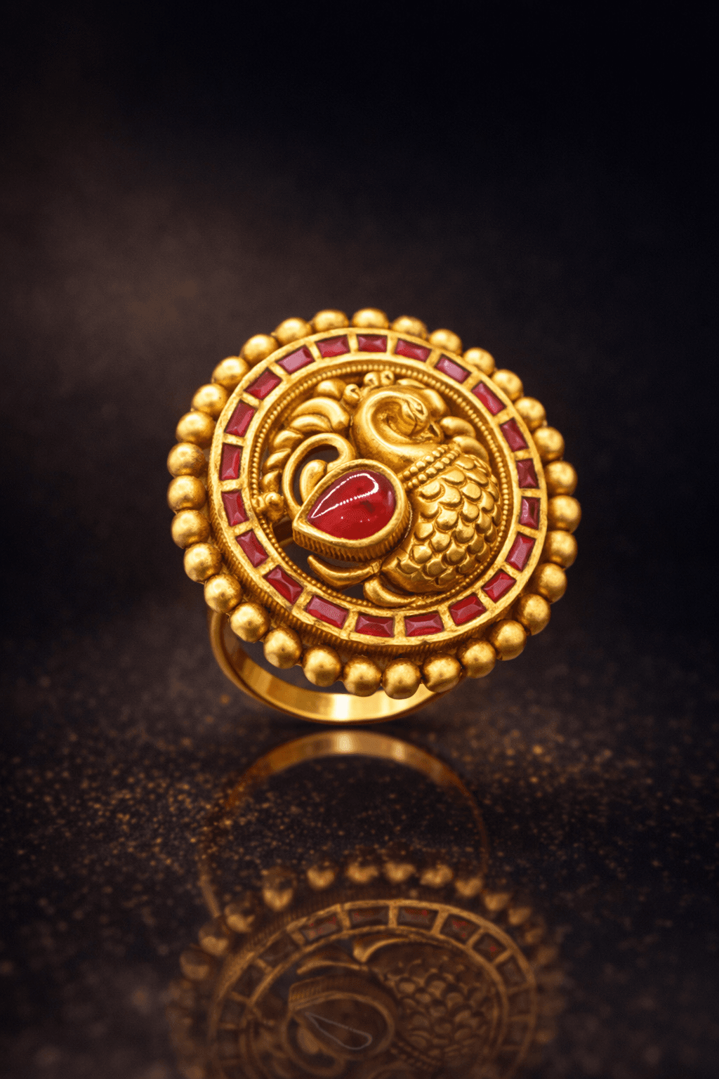 Mayur Raj Tilak Ring