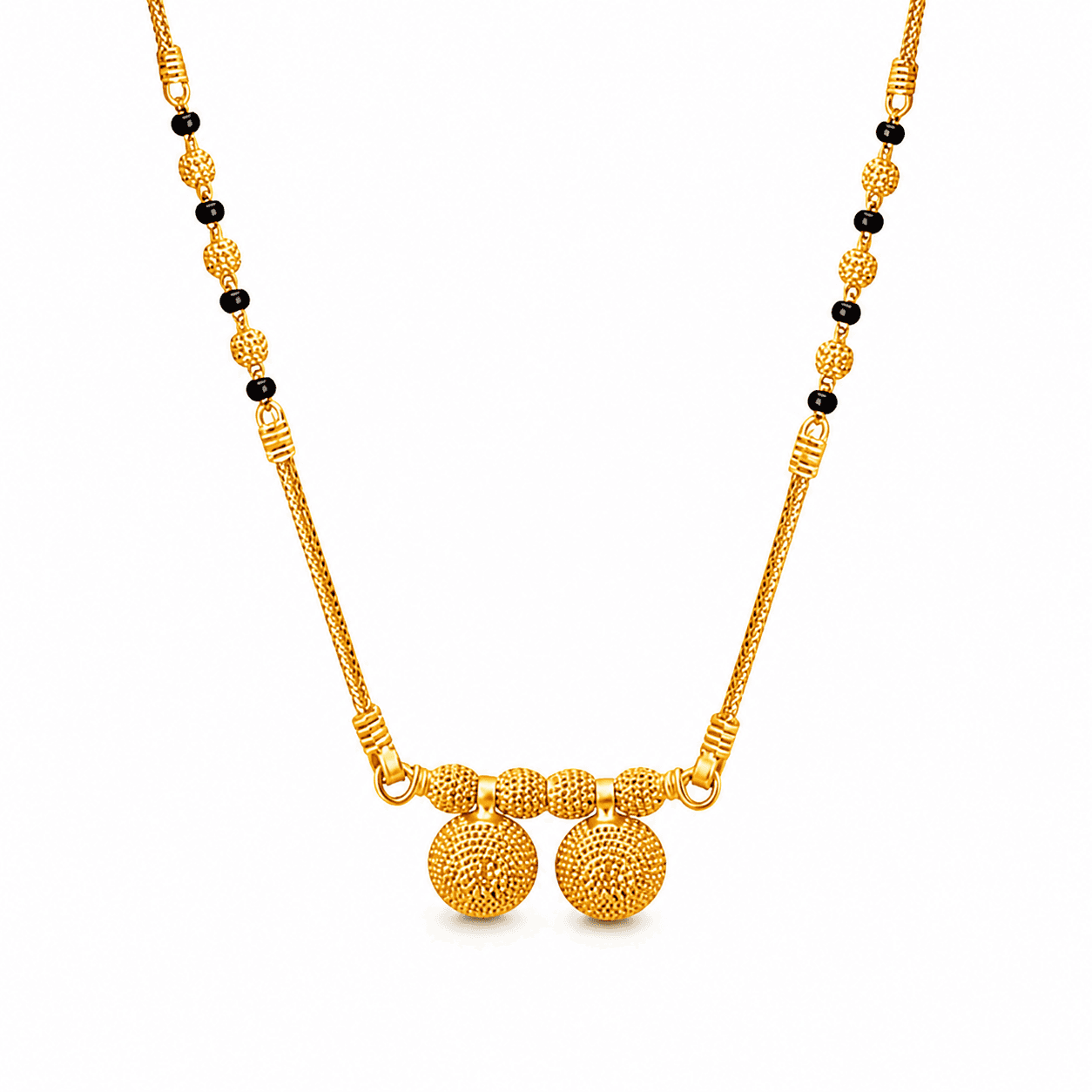 Duo Shakti Gold Mangalsutra