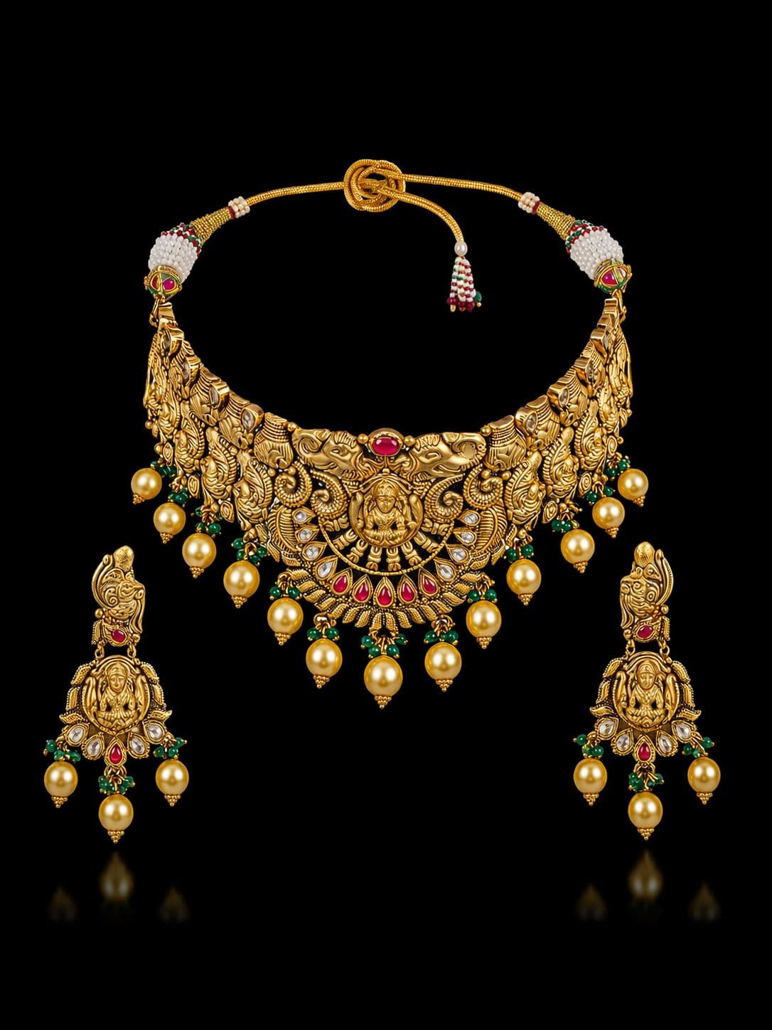 Lakshmi Rajsi Temple Choker Set