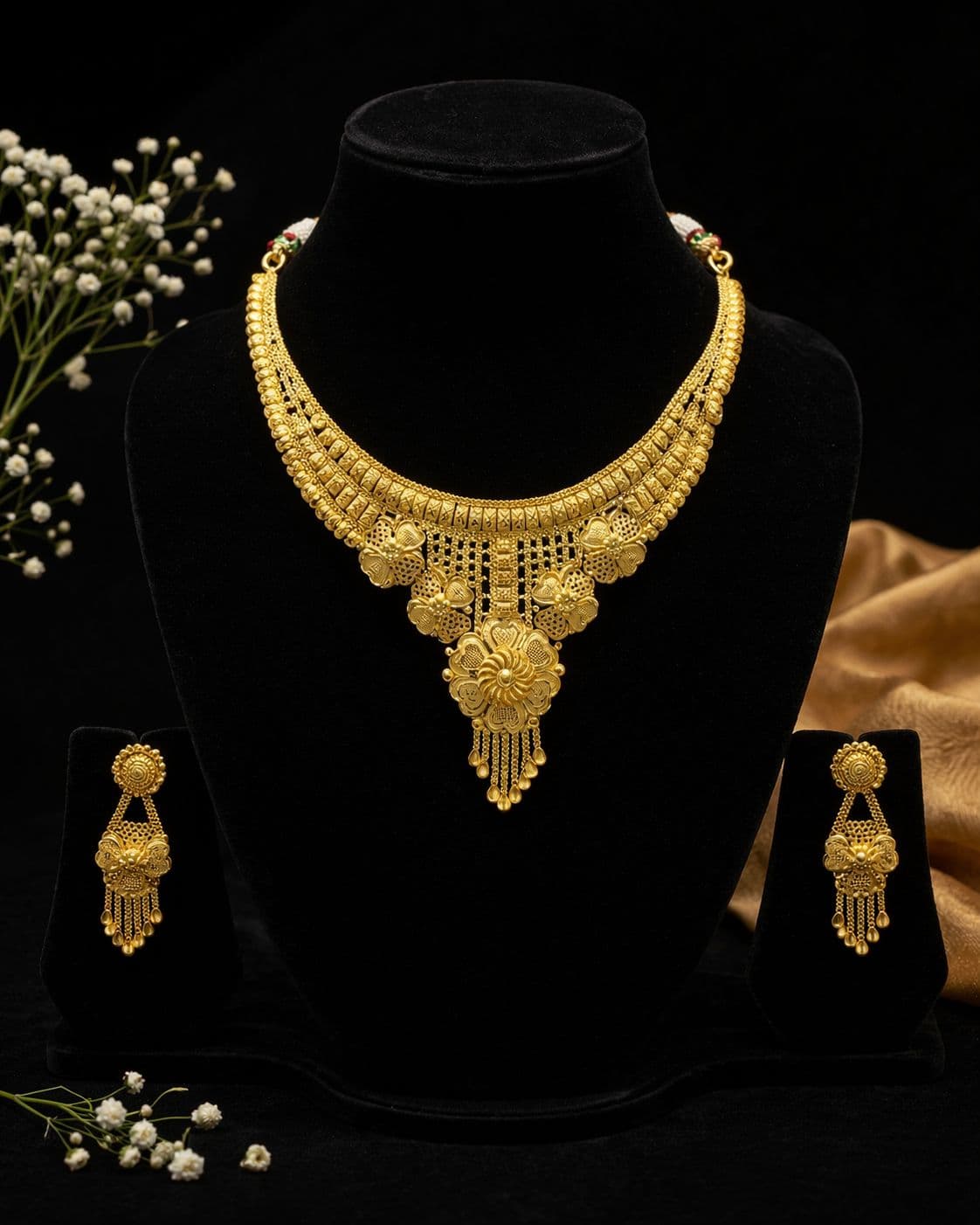 Rajsi Pushp Heritage Necklace Set